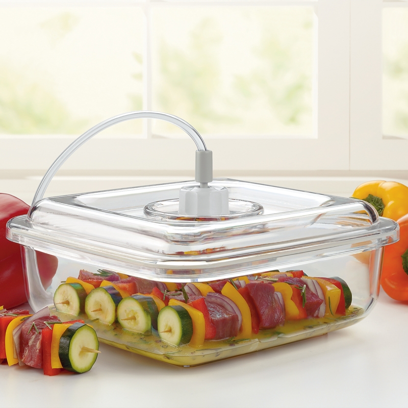 FSFSMA0050 - FoodSaver, Marinator / กล่องหมักเนื้อสุญญากาศ ฟู้ดเซฟเวอร์ FSFSMA0050 - FoodSaver, Marinator / กล่องหมักเนื้อสุญญากาศ ฟู้ดเซฟเวอร์