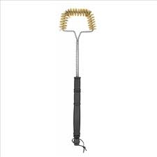 62011 - Napoleon, 21" Three Sided Grill Brush - Brass Bristle / แปรงขัดตะแกรงย่างขนแปรงทองเหลืองนโปเลียน