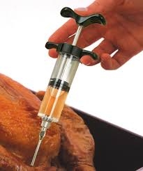 55027 - Napoleon, HD Marinade Injector, S/S Needle / ที่ฉีดน้ำซอสหมักเนื้อเข็มสเตนเลสนโปเลียน