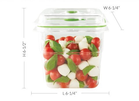 FAC8-000 - FoodSaver, Fresh Container, 8 cup / กล่องอาหารสุญญากาศเฟรชคอนเทนเนอร์