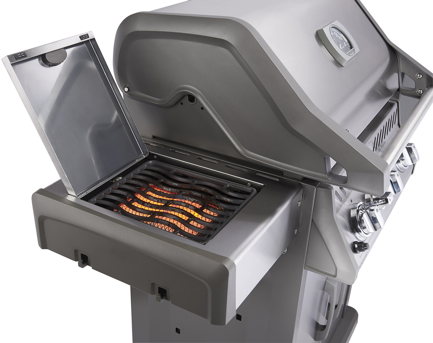 R365SIBPK - Napoleon, ROGUE 365 In Black With Infrared Side Burner / เตาบาร์บีคิวแก๊สนโปเลียนรุ่นร็อก365เตาข้างอินฟาเรดสีดำ R365SIBPK - Napoleon, ROGUE 365 In Black With Infrared Side Burner / เตาบาร์บีคิวแก๊สนโปเลียนรุ่นร็อก365เตาข้างอินฟาเรดสีดำ
