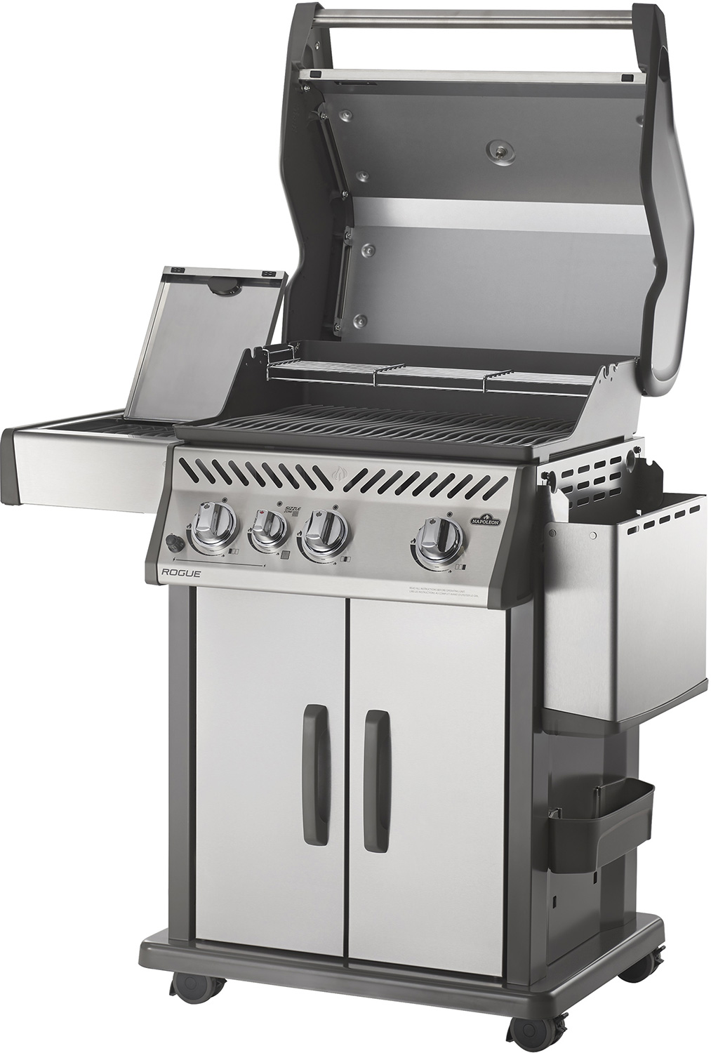 R425SIBPSS - Napoleon, ROGUE 425 With Infrared Side Burner / เตาบาร์บีคิวแก๊สนโปเลียนรุ่นร็อก425สเตนเตาข้างอินฟราเรด R425SIBPSS - Napoleon, ROGUE 425 With Infrared Side Burner / เตาบาร์บีคิวแก๊สนโปเลียนรุ่นร็อก425สเตนเตาข้างอินฟราเรด
