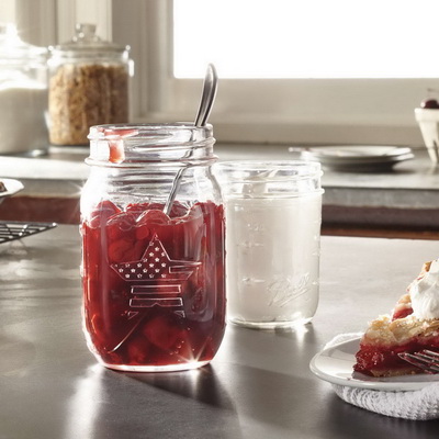 237062 - Ball, 16oz. R/M Keepsake Jars. / ขวดโหลแก้วบอลล์ปากแคบรุ่นที่ระลึก16ออนซ์ 237062 - Ball, 16oz. R/M Keepsake Jars. / ขวดโหลแก้วบอลล์ปากแคบรุ่นที่ระลึก16ออนซ์