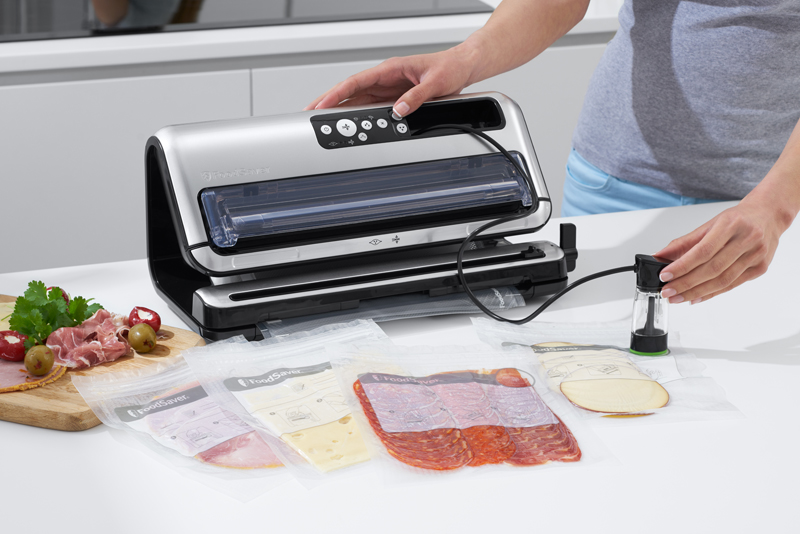 FFS006X - FoodSaver, Flow food sealer VDE EU-TH / เครื่องซีลสุญญากาศ FFS006X (เงิน) FFS006X - FoodSaver, Flow food sealer VDE EU-TH / เครื่องซีลสุญญากาศ FFS006X (เงิน)