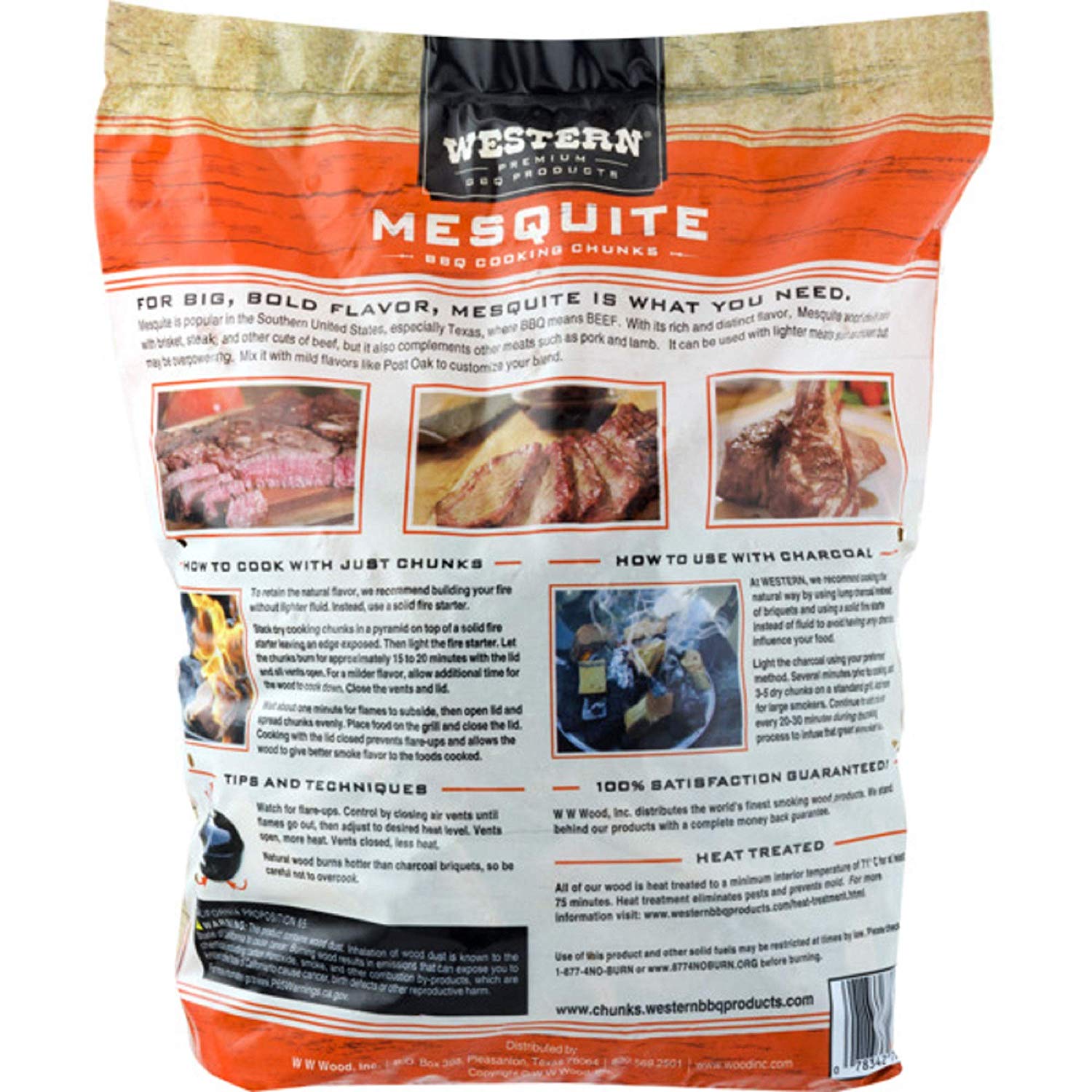 78054 - Western, Mesquite Chunks / ก้อนไม้หอมรมควันเวสเทิร์นกลิ่นเมสไควท์ 78054 - Western, Mesquite Chunks / ก้อนไม้หอมรมควันเวสเทิร์นกลิ่นเมสไควท์