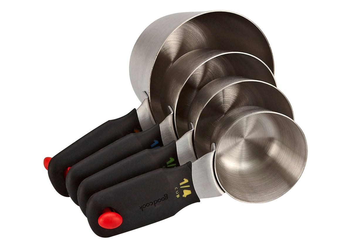 GoodCook, MEASURING CUP SET, 4PC SS GoodCook, MEASURING CUP SET, 4PC SS