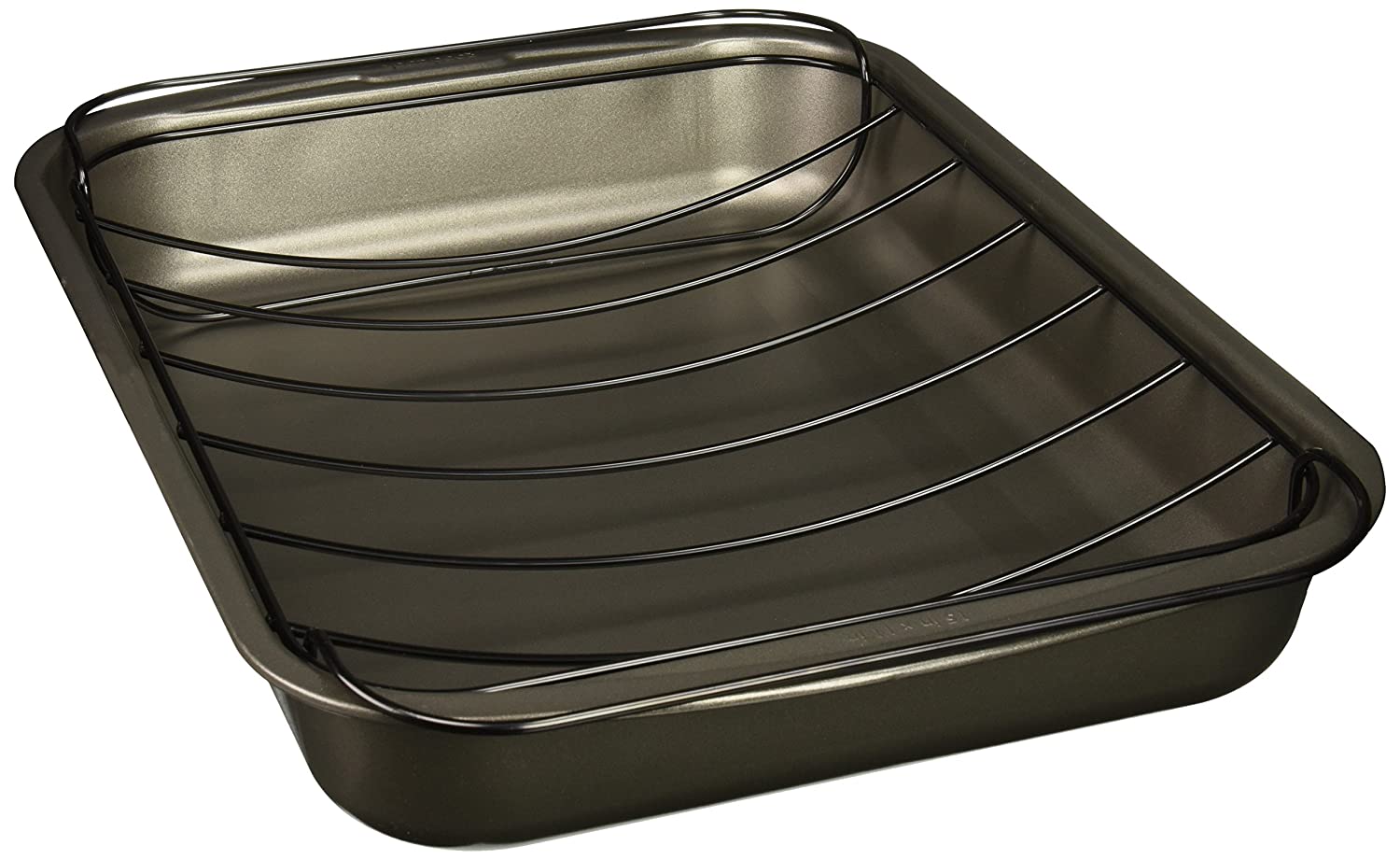 Good Cook, NS Large Roast Pan with Rack, 15 x11 Good Cook, NS Large Roast Pan with Rack, 15 x11