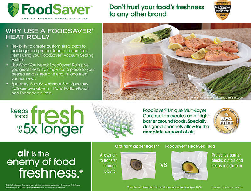 FFS016X - Foodsaver, FFS016X w/Roll Stor, Moist-SV / เครื่องซีลสุญญากาศ FFS016X FFS016X - Foodsaver, FFS016X w/Roll Stor, Moist-SV / เครื่องซีลสุญญากาศ FFS016X