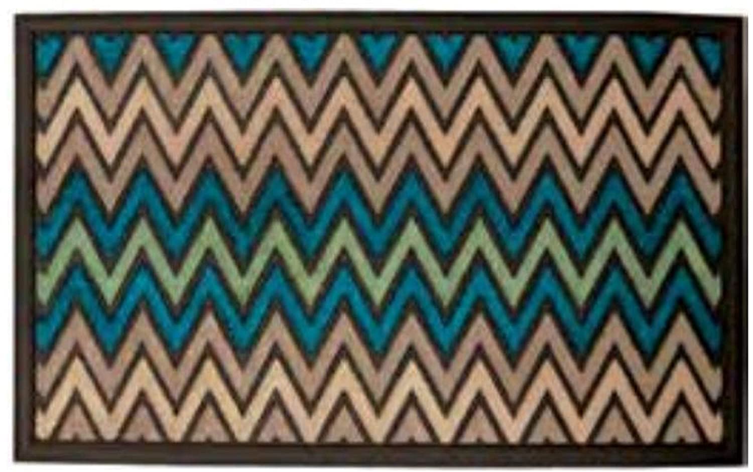 Artisan, 18"x30", Chevron Door Mat