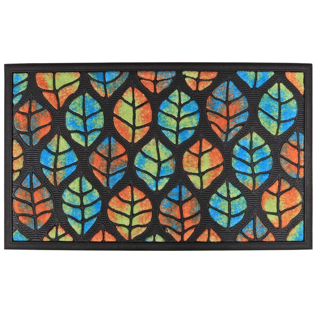 Artisan, 18"x30", Aspen Leaves Door Mat