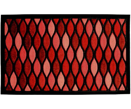 Artisan, 18"x30", Window Pane Door Mat