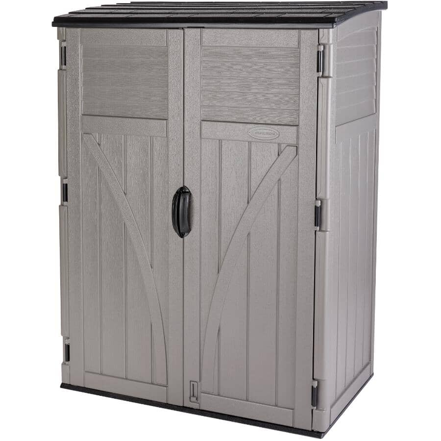 Suncast, 54 CUFT, Gray, Vertical Shed Suncast, 54 CUFT, Gray, Vertical Shed