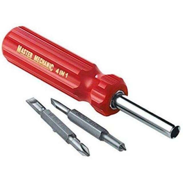 Master Mechanic, 4 In 1, Quick Change Screwdriver