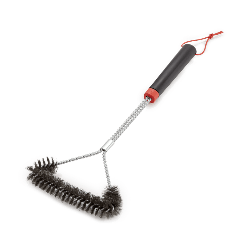 257129 - Grill Zone, 18", Long Handle Triangle Grill Brush / แปรงสามเหลี่ยมขัดเตาย่าง18"กริลโซน