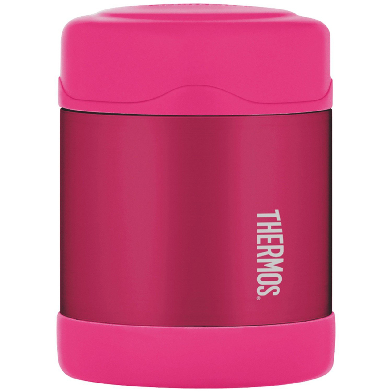 Thermos, 10 oz, Pink, Stainless Steel Vacuum Insulated Food Jar Thermos, 10 oz, Pink, Stainless Steel Vacuum Insulated Food Jar