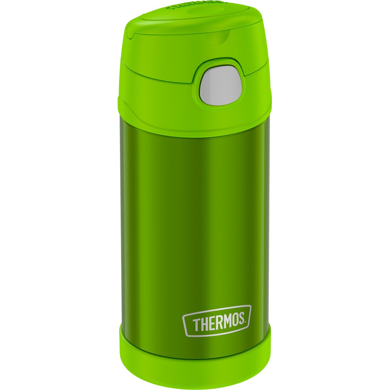 Thermos, 12 oz, Lime, Stainless Steel Fun Bottle Thermos, 12 oz, Lime, Stainless Steel Fun Bottle