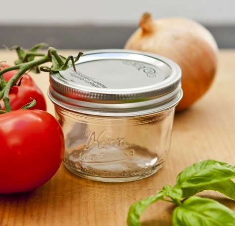 500 - Kerr, 8oz. Wide Mouth Mason Jar. / ขวดโหลแก้วเคอร์ปากกว้าง8ออนซ์ 500 - Kerr, 8oz. Wide Mouth Mason Jar. / ขวดโหลแก้วเคอร์ปากกว้าง8ออนซ์