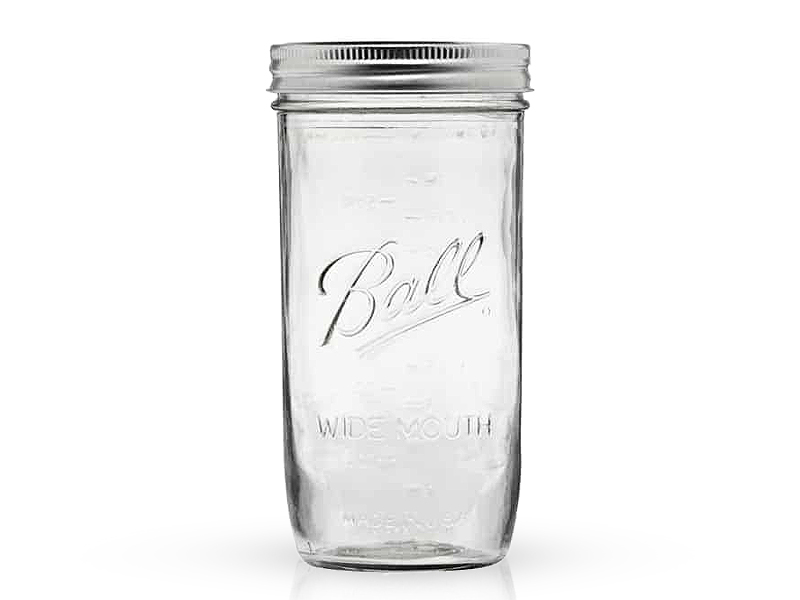 65500 - Ball, 24oz. W/M Pint & Half Jar. / ขวดโหลแก้วบอลล์ปากกว้าง24ออนซ์ 65500 - Ball, 24oz. W/M Pint & Half Jar. / ขวดโหลแก้วบอลล์ปากกว้าง24ออนซ์