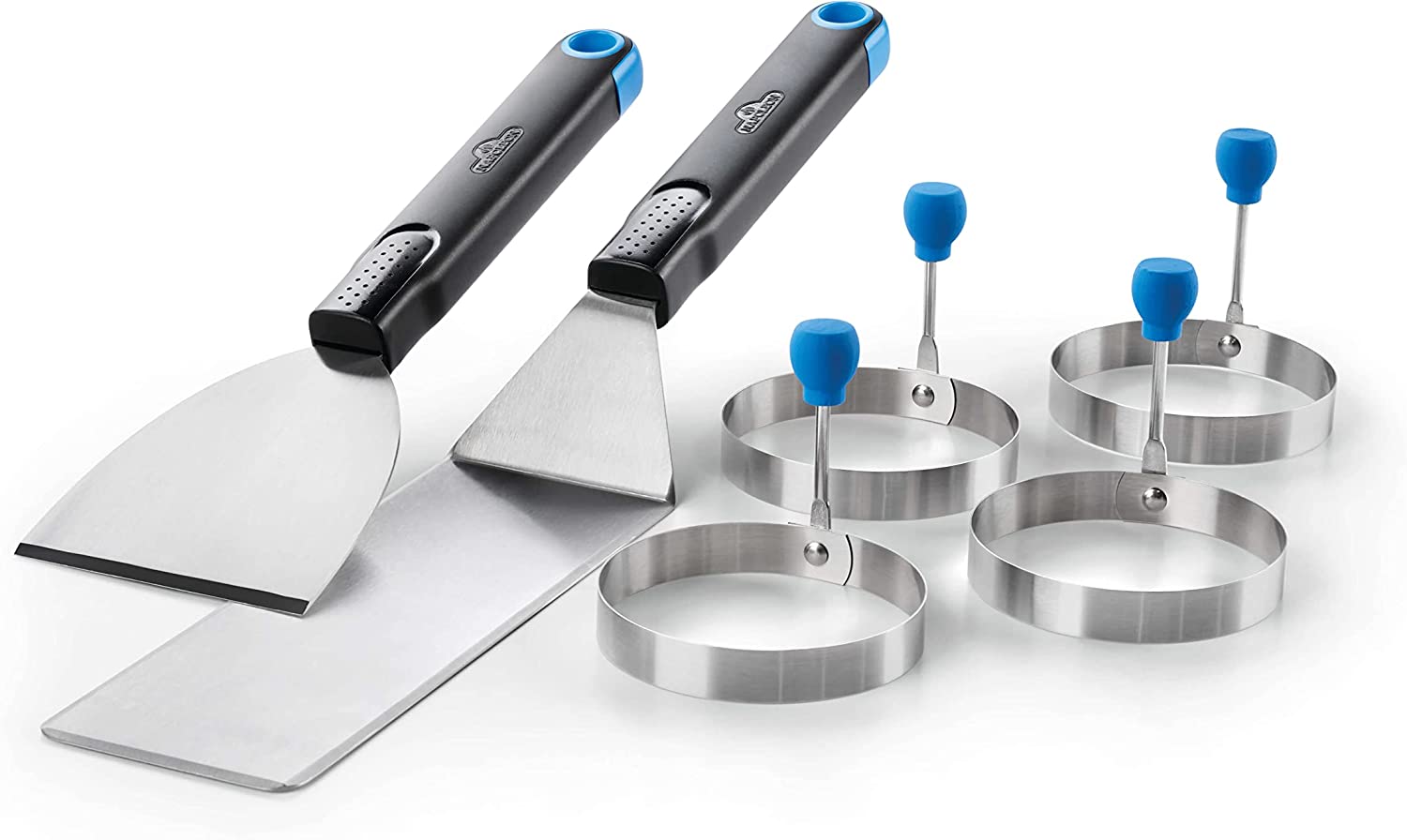 70055 - Napoleon Breakfast Tool set ith 4 Egg Rings / ชุดอุปกรณ์ทำอาหารเช้าสเตนเลสนโปเลียน