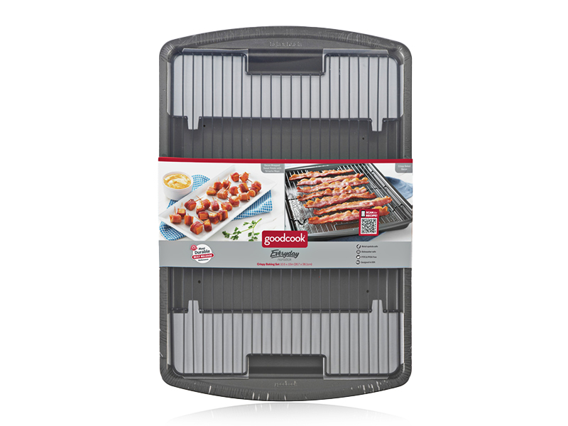 04139 Good Cook 15" x 10.5" Baking Sheet & Rack Set Nonstick