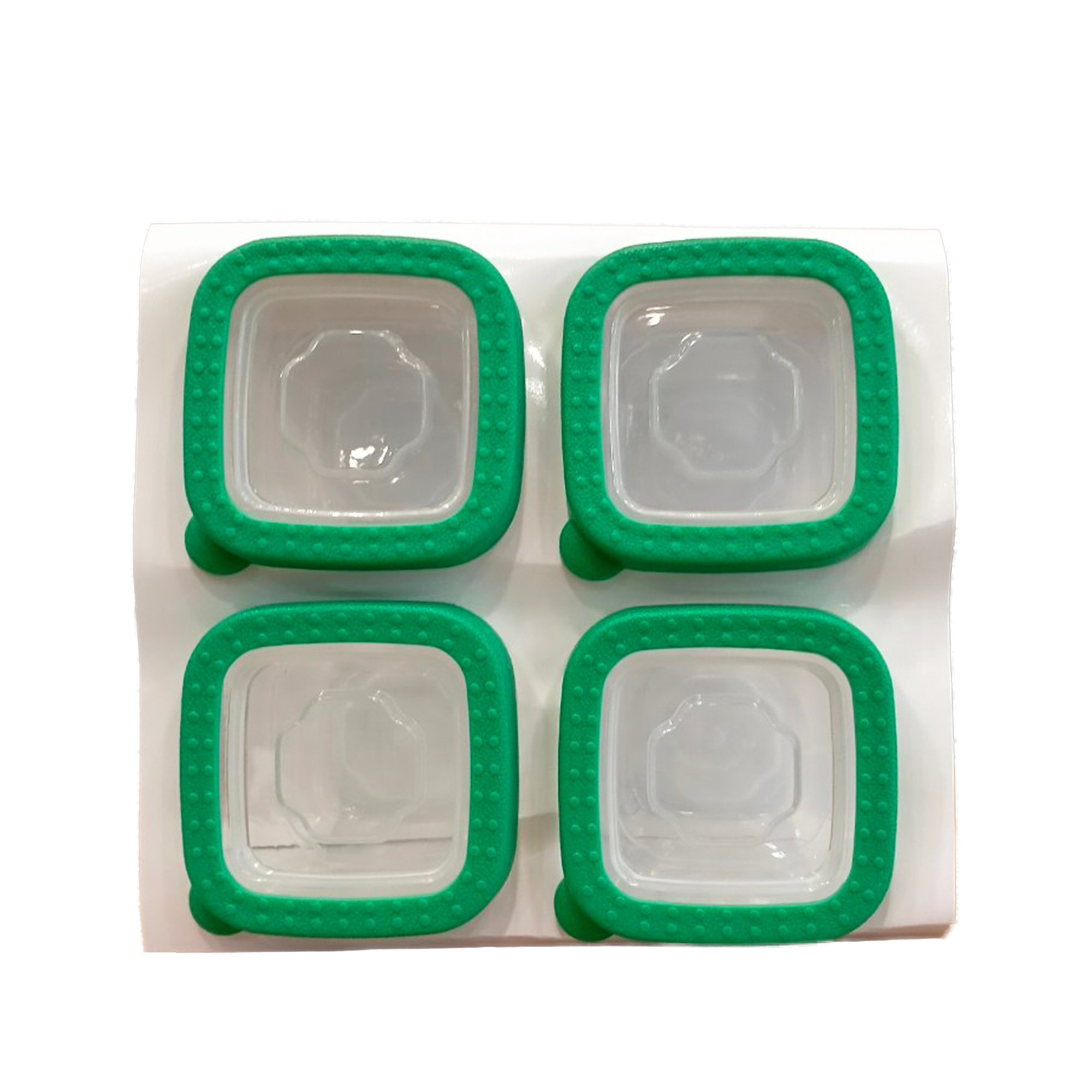 GoodCook Flex Trim Air Tight Seal Food Storage Container 4PK 1/2 cup GoodCook Flex Trim Air Tight Seal Food Storage Container 4PK 1/2 cup
