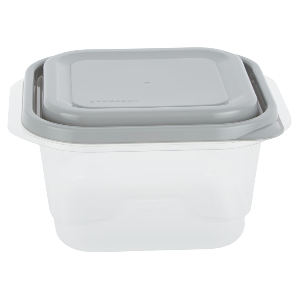10841 GoodCook 5.2-Cup Food Container, Large Square 4PC Set ชุดกล่องอาหารกู๊ดคุก 10841 GoodCook 5.2-Cup Food Container, Large Square 4PC Set ชุดกล่องอาหารกู๊ดคุก