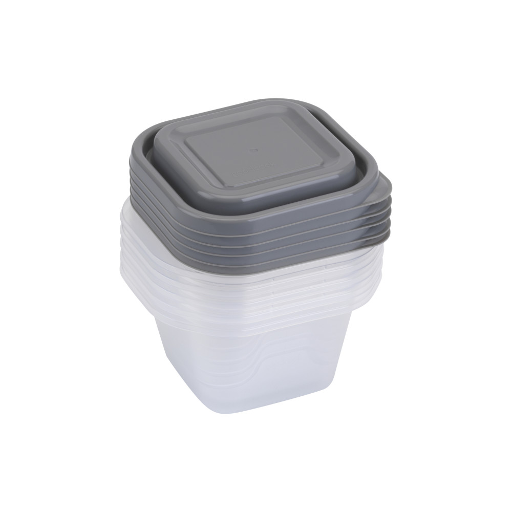 10847 GoodCook 2.1-Cup Food Container Small Square 5PC Set ชุดกล่องอาหารกู๊ดคุก 10847 GoodCook 2.1-Cup Food Container Small Square 5PC Set ชุดกล่องอาหารกู๊ดคุก