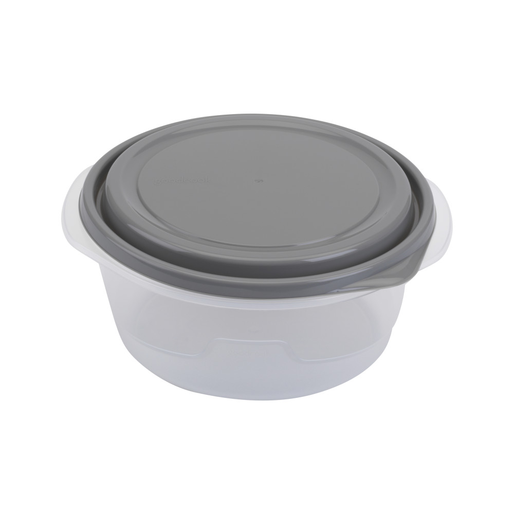 10845 GoodCook 6.2-Cup Food Container Large Bowl 3PC Set 10845 GoodCook 6.2-Cup Food Container Large Bowl 3PC Set