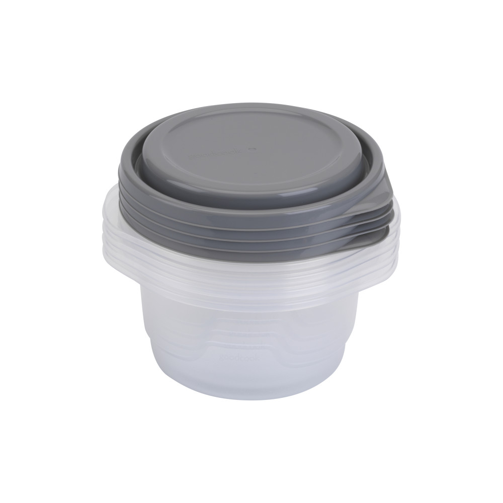 10843 GoodCook 3.2-Cup Food Container Small Bowl 4PC Set 10843 GoodCook 3.2-Cup Food Container Small Bowl 4PC Set