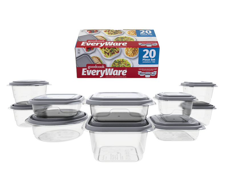 10848 GoodCook 20PC Assorted Set ชุดกล่องอาหาร คละแบบ กู๊ดคุก 20 ชิ้น 10848 GoodCook 20PC Assorted Set ชุดกล่องอาหาร คละแบบ กู๊ดคุก 20 ชิ้น