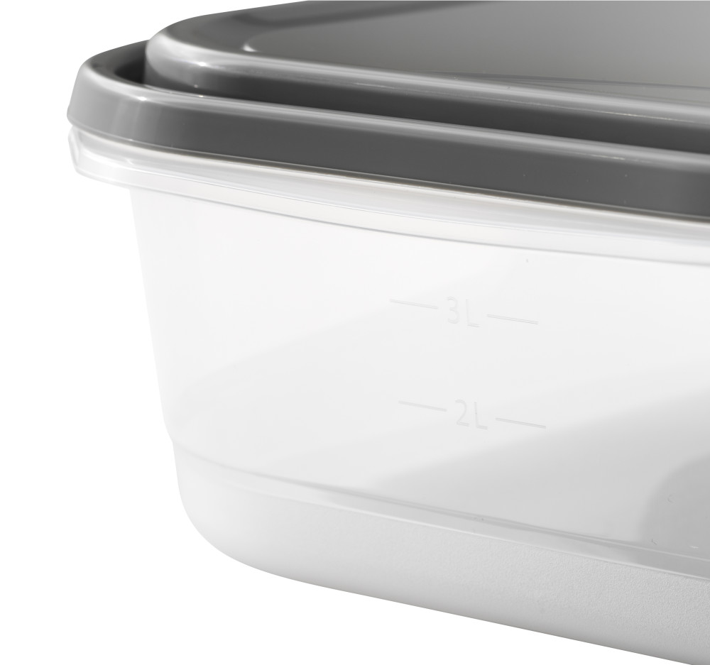 10844 GoodCook EveryWare Rectangle 1 GL Food Storage Container - 2pk 10844 GoodCook EveryWare Rectangle 1 GL Food Storage Container - 2pk