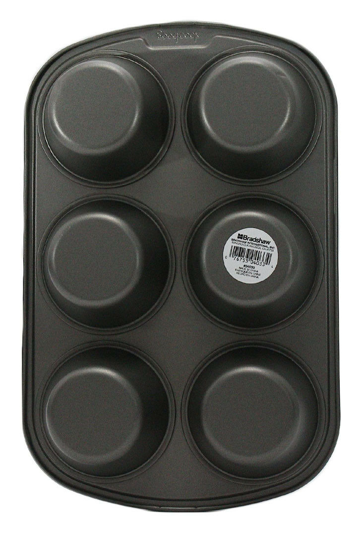 GoodCook 6-Cup Texas Size Non-Stick Muffin Pan GoodCook 6-Cup Texas Size Non-Stick Muffin Pan