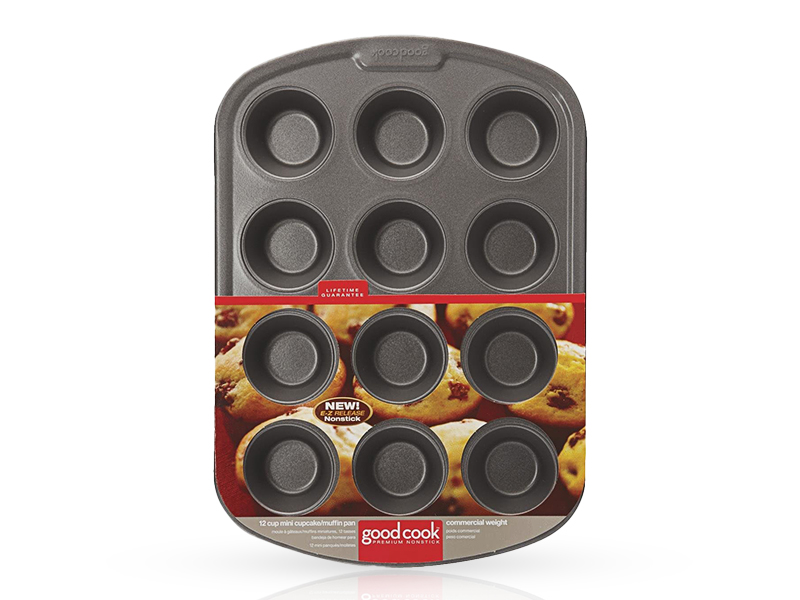 GoodCook 12-Cup Mini Non-Stick Muffin Pan GoodCook 12-Cup Mini Non-Stick Muffin Pan