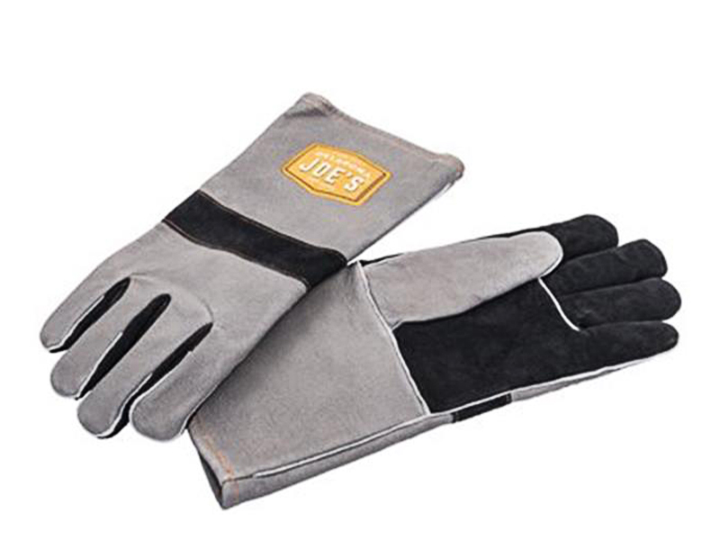 258672 - Char-Broil, Leather Smoking Gloves / ถุงมือกันความร้อนหนังแท้100%โอกลาโฮมาโจส์