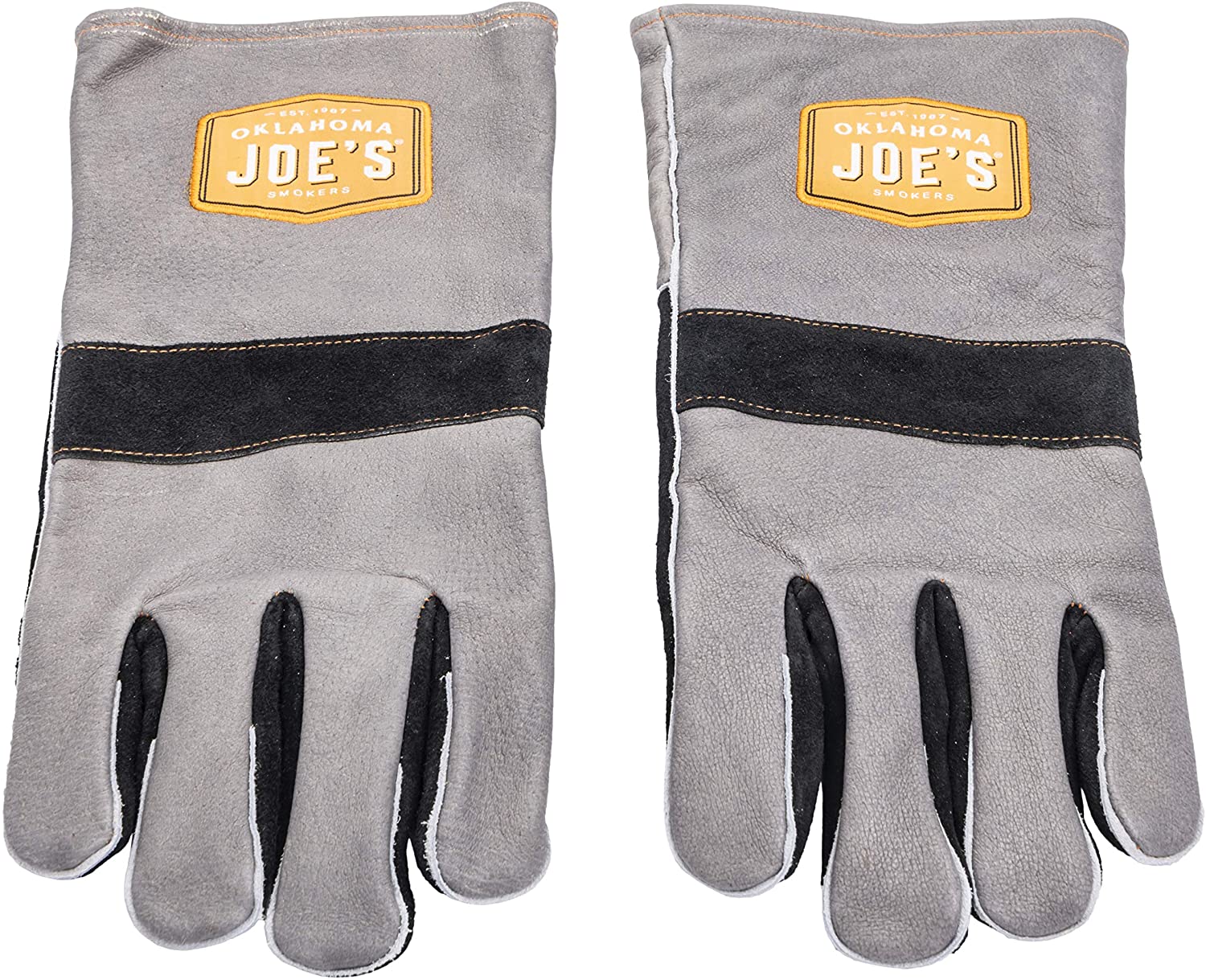 258672 - Char-Broil, Leather Smoking Gloves / ถุงมือกันความร้อนหนังแท้100%โอกลาโฮมาโจส์ 258672 - Char-Broil, Leather Smoking Gloves / ถุงมือกันความร้อนหนังแท้100%โอกลาโฮมาโจส์