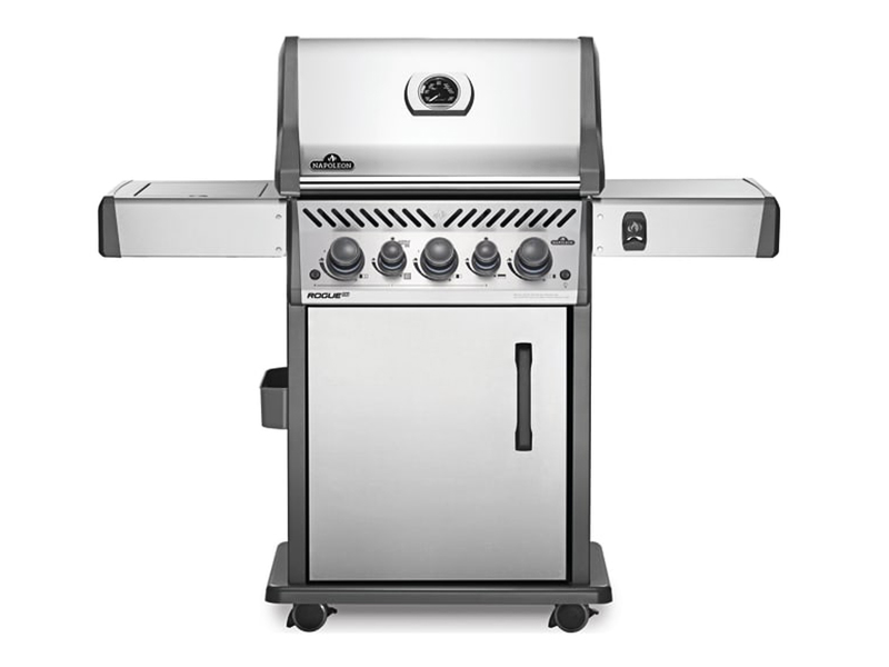 RSE425RSIBPSS - Napoleon, S/S Special Edition Gas BBQ / เตาบาร์บีคิวแก๊สนโปเลียนรุ่นร๊อกRSE425สเตนเตาข้าง-หลังอินฟราเรด