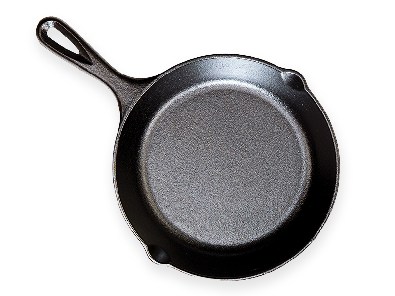 L5SK3 - Lodge, 8" Cast Iron Skillet / กระทะเหล็กหล่อลอดจ์ 8นิ้ว