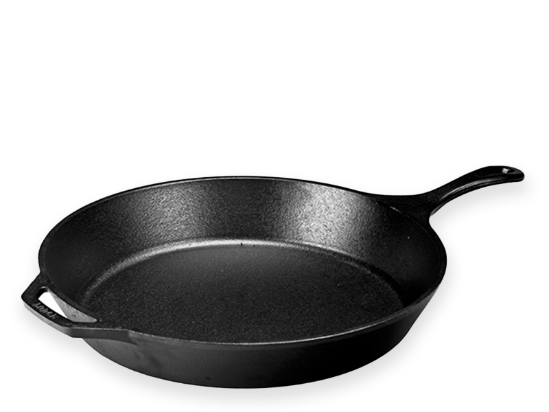 L14SK3 - Lodge, 15.25" Cast Iron Skillet / กระทะเหล็กหล่อลอดจ์ 15.25นิ้ว