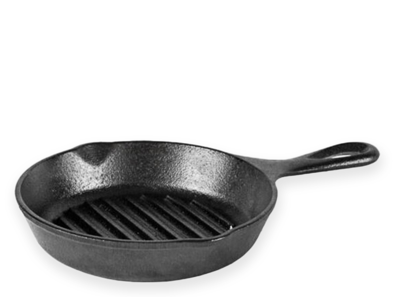 L8GP3 - Lodge, 10.25" Cast Iron Grill Pan / กระทะเหล็กหล่อลอดจ์ 10.25นิ้ว