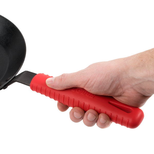 Lodge, Red Silicone Handle Holder, ซิลิโคนหุ้มด้ามจับกระทะลอดจ์สีแดง Lodge, Red Silicone Handle Holder, ซิลิโคนหุ้มด้ามจับกระทะลอดจ์สีแดง