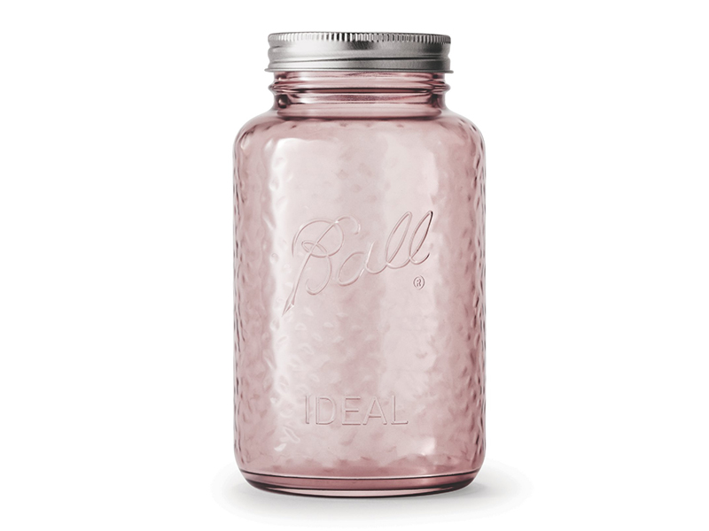 237049 (69046)-Ball, 32oz Quart Color- Pink Vintage Regular Mouth Jar. / ขวดโหลแก้วบอลล์ปากแคบรุ่นวินเทจสีชมพู 32 ออนซ์ 237049 (69046)-Ball, 32oz Quart Color- Pink Vintage Regular Mouth Jar. / ขวดโหลแก้วบอลล์ปากแคบรุ่นวินเทจสีชมพู 32 ออนซ์