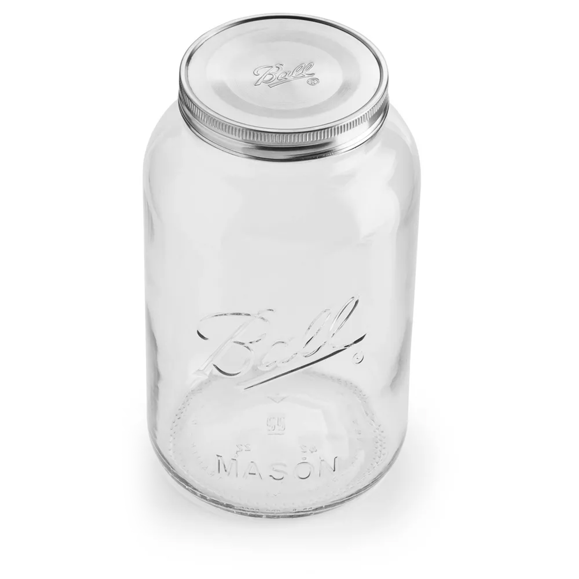 123678 Ball 1gal Glass Storage Jar Clear ขวดโหลแก้วบอลล์รุ่นฝาสแตนเลสเลส 128 ออนซ์ 123678 Ball 1gal Glass Storage Jar Clear ขวดโหลแก้วบอลล์รุ่นฝาสแตนเลสเลส 128 ออนซ์