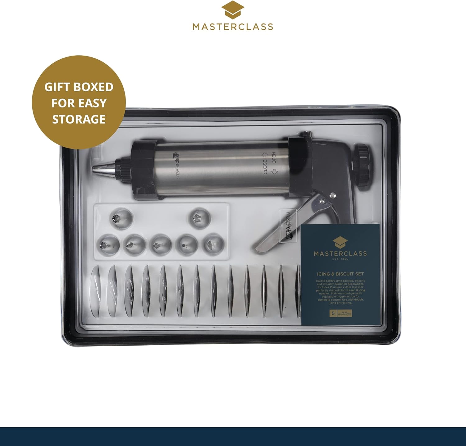 MCICINGPRO - MC BISCUIT/ICING SET 8 NOZZLE/13 CUTTER MCICINGPRO - MC BISCUIT/ICING SET 8 NOZZLE/13 CUTTER