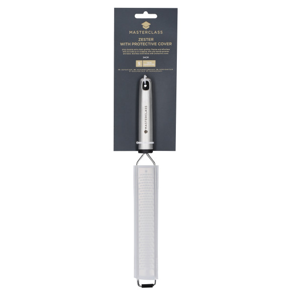 MCSSZEST - MC ZESTER GRATER SS SOFT GRIP GREY MCSSZEST - MC ZESTER GRATER SS SOFT GRIP GREY