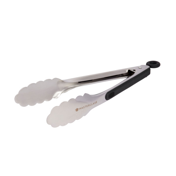 KCPROTONGS23 - MC FOOD TONGS 23CM S/STEEL KCPROTONGS23 - MC FOOD TONGS 23CM S/STEEL