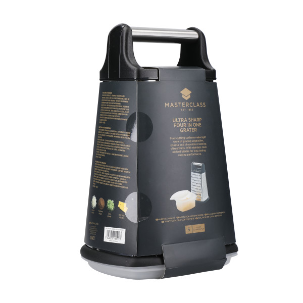 MCGRATCOL - MC BOX GRATER WITH COLLECTOR S/STEEL MCGRATCOL - MC BOX GRATER WITH COLLECTOR S/STEEL