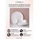 185805 Corelle ชุดจานชามสี่เหลี่ยม ลาย Just white จำนวน 12 ชิ้น / C-03-12SQ-N-P ของแท้ USA เข้าไมโครเวฟได้ 185805 Corelle ชุดจานชามสี่เหลี่ยม ลาย Just white จำนวน 12 ชิ้น / C-03-12SQ-N-P ของแท้ USA เข้าไมโครเวฟได้