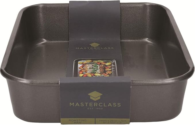 135742 MC Non-Stick  Roasting Pan 34x26x7cm Sleeved - พิมพ์อบทรงสี่เหลี่ยม แบรนด์อังกฤษ