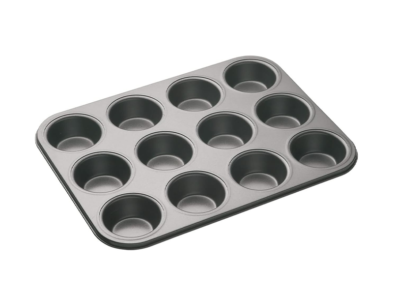 135780	KCMCHB7 Master Class Non-Stick Twelve Hole Deep Baking Pan 35x27cm Sleeved พิมพ์อบมัฟฟิน 12 หลุม จากอังกฤษ UK