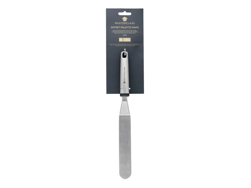 MCSSPALETTE - MC ICING SPATULA SS SOFT GRIP GREY สปาทูลามาสเตอร์คลาส
